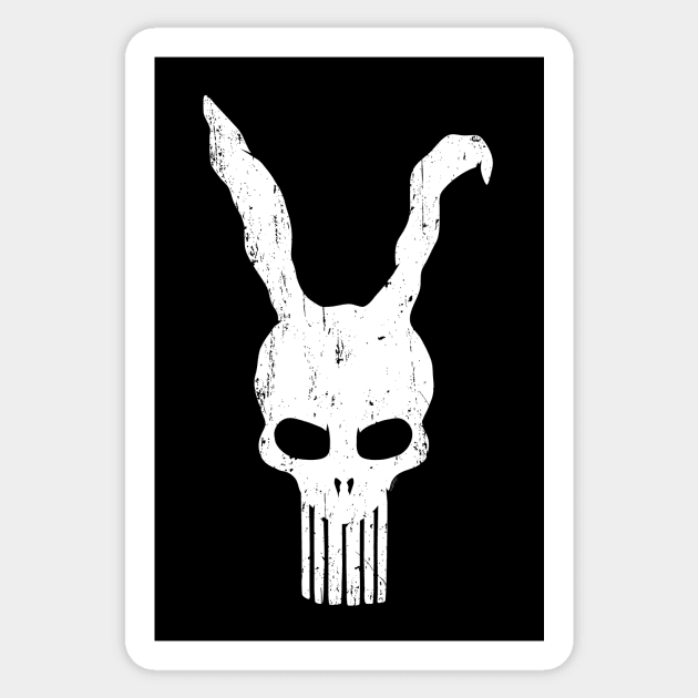 The Bunnisher Sticker by mikehandyart